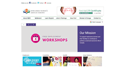 Desktop Screenshot of newcomerwomen.org